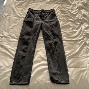 Express Black Slim Super Highrise Jeans